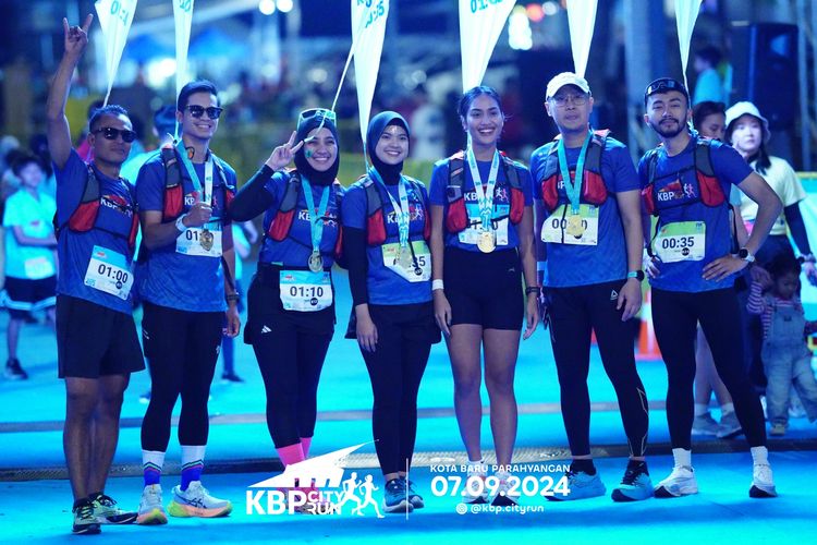 Race photo from KBP City Run 2024