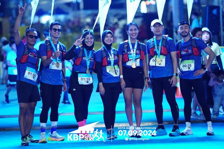 Race photo from KBP City Run 2024