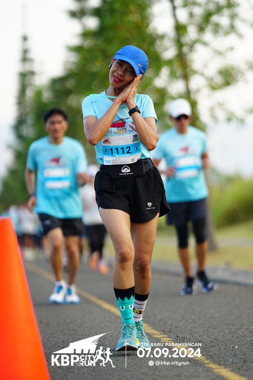 Race photo from KBP City Run 2024