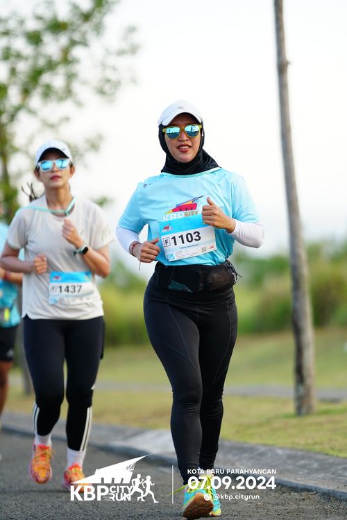 Race photo from KBP City Run 2024