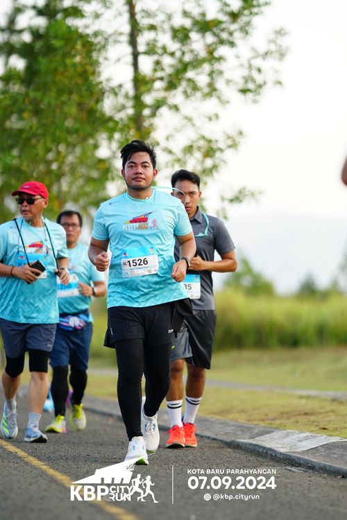 Race photo from KBP City Run 2024