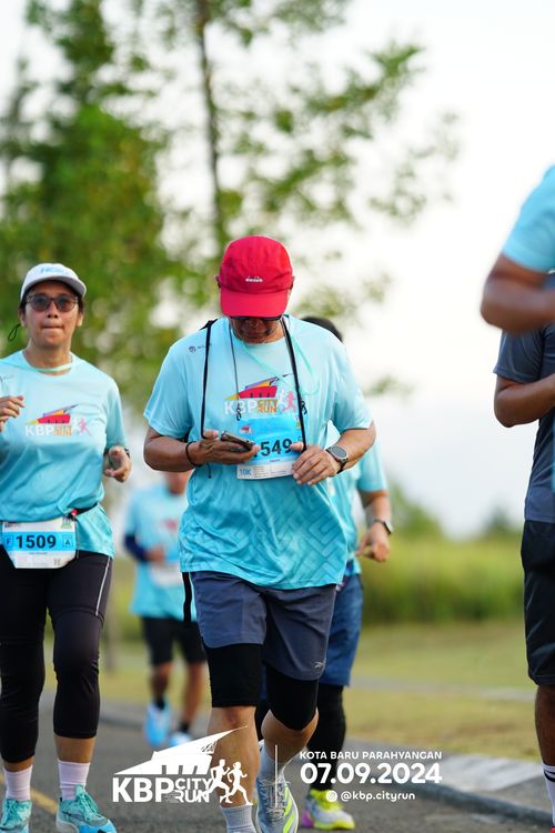 Race photo from KBP City Run 2024