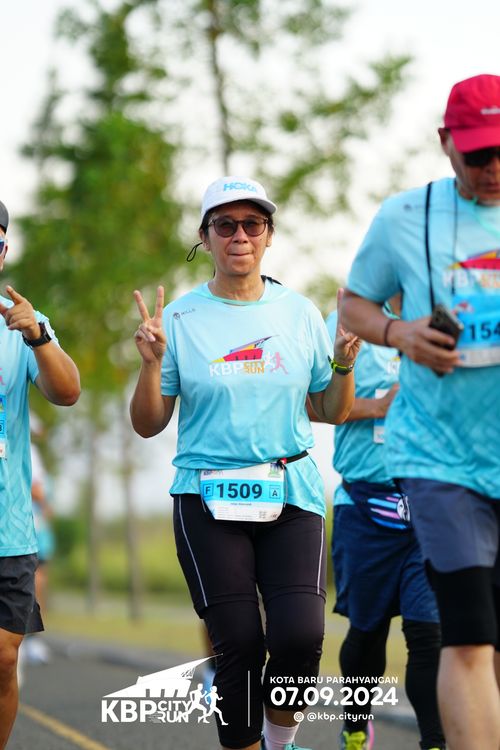 Race photo from KBP City Run 2024