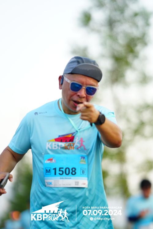 Race photo from KBP City Run 2024