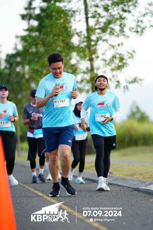 Race photo from KBP City Run 2024