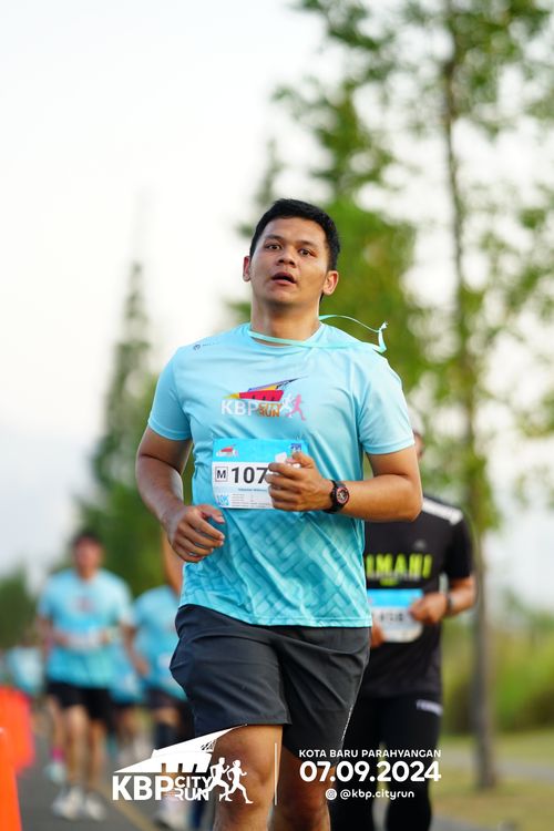 Race photo from KBP City Run 2024