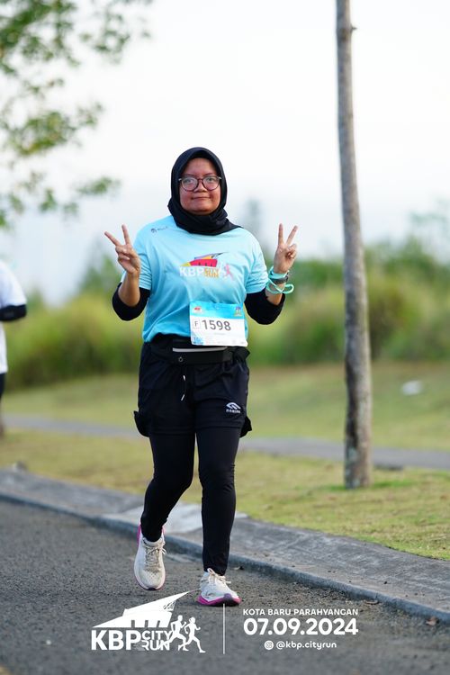 Race photo from KBP City Run 2024