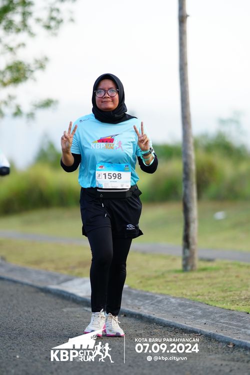 Race photo from KBP City Run 2024