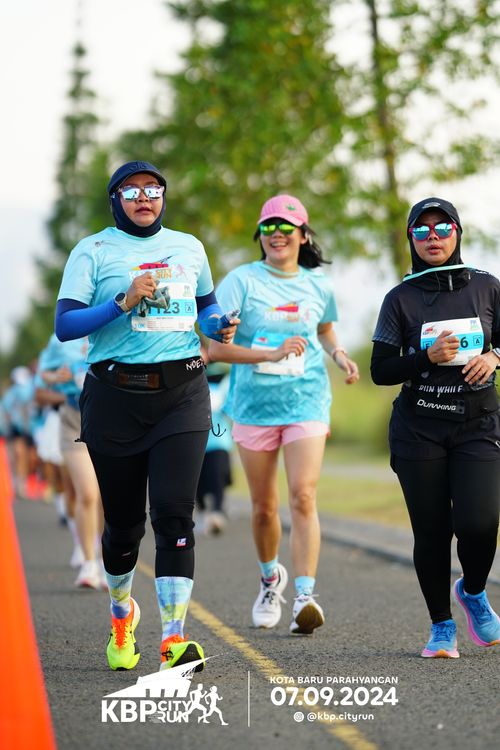 Race photo from KBP City Run 2024