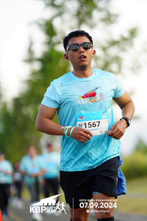Race photo from KBP City Run 2024