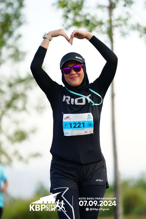 Race photo from KBP City Run 2024