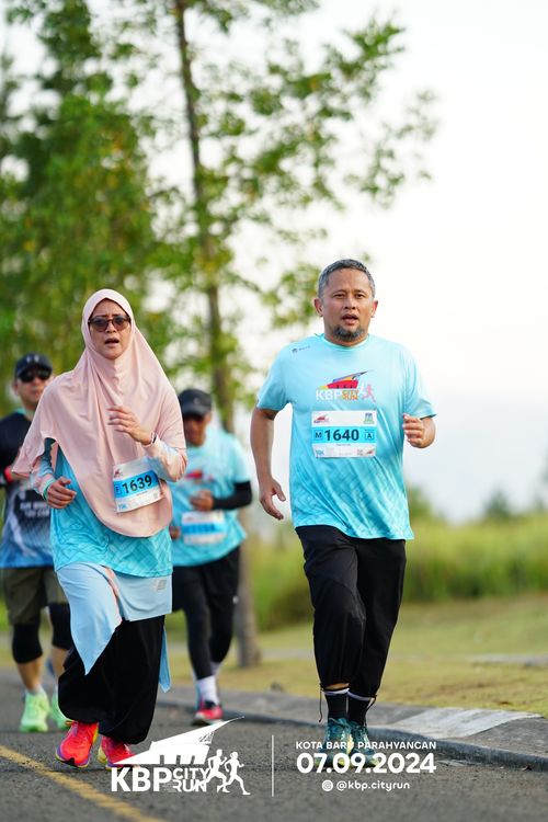 Race photo from KBP City Run 2024