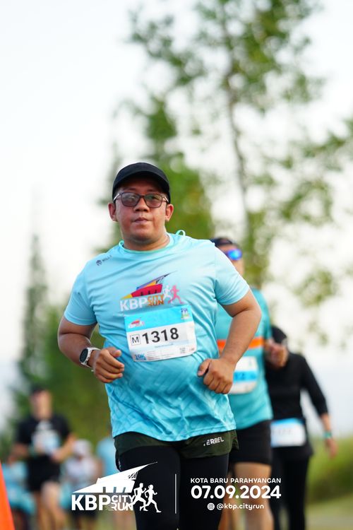 Race photo from KBP City Run 2024