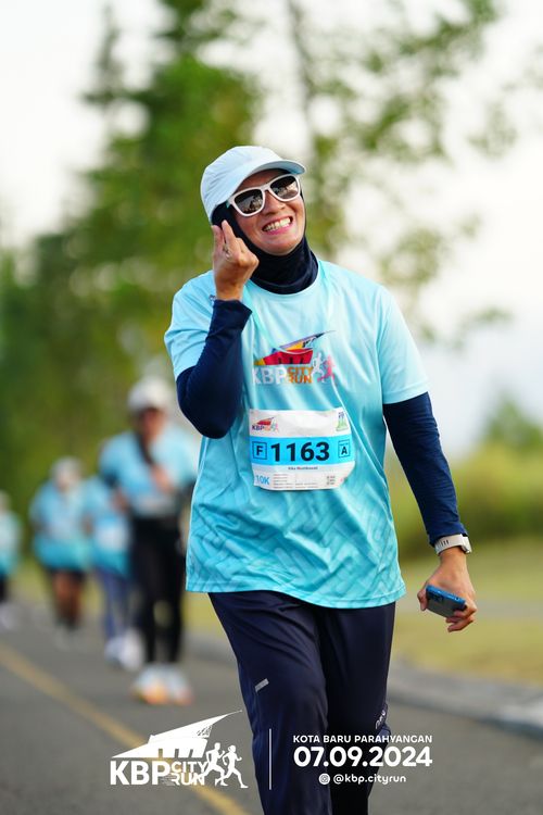 Race photo from KBP City Run 2024