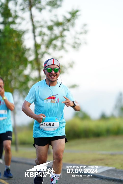 Race photo from KBP City Run 2024