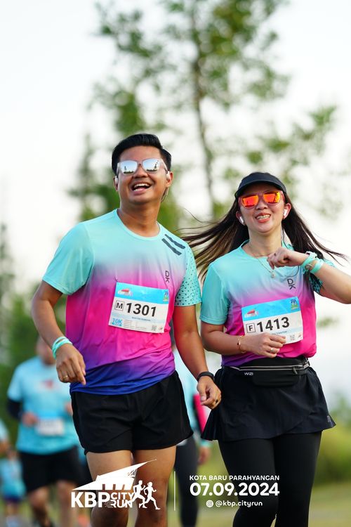 Race photo from KBP City Run 2024