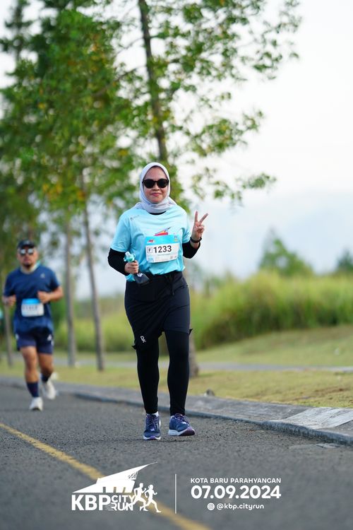 Race photo from KBP City Run 2024
