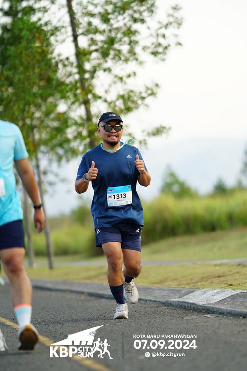 Race photo from KBP City Run 2024