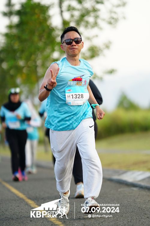 Race photo from KBP City Run 2024