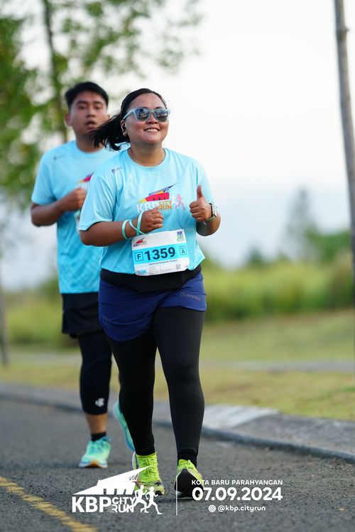 Race photo from KBP City Run 2024