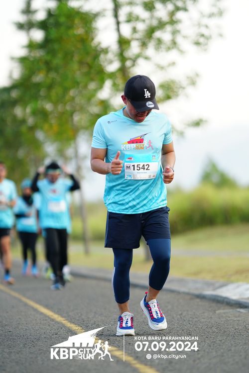 Race photo from KBP City Run 2024