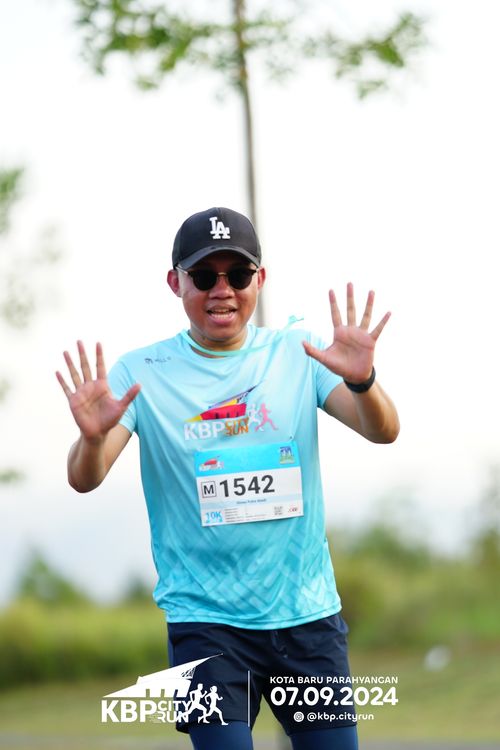 Race photo from KBP City Run 2024
