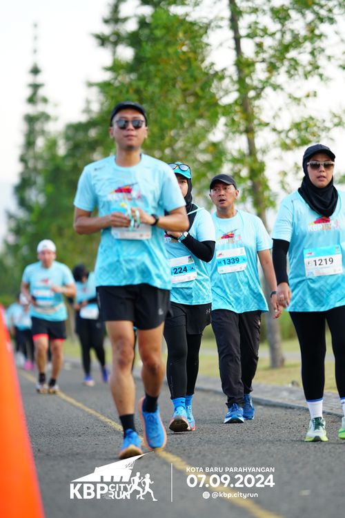 Race photo from KBP City Run 2024