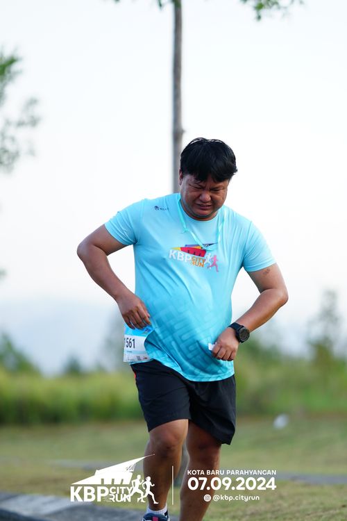 Race photo from KBP City Run 2024