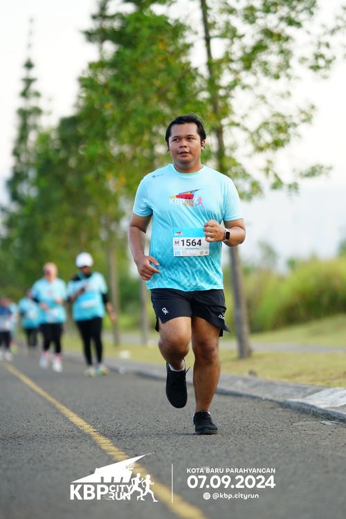 Race photo from KBP City Run 2024
