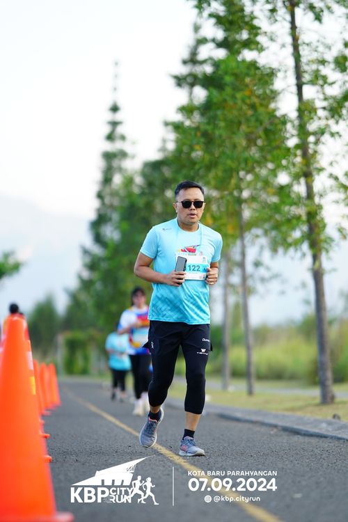 Race photo from KBP City Run 2024