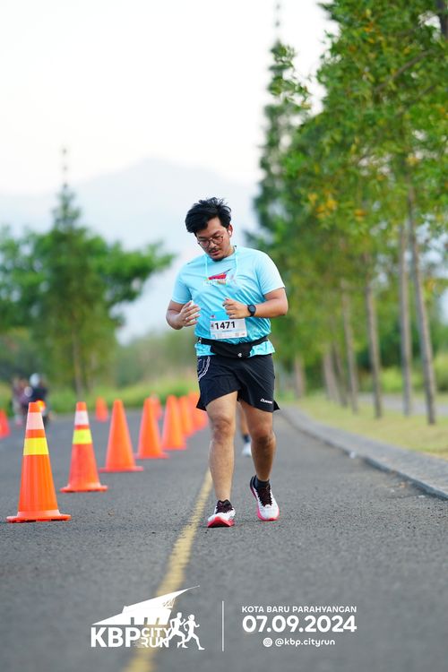 Race photo from KBP City Run 2024