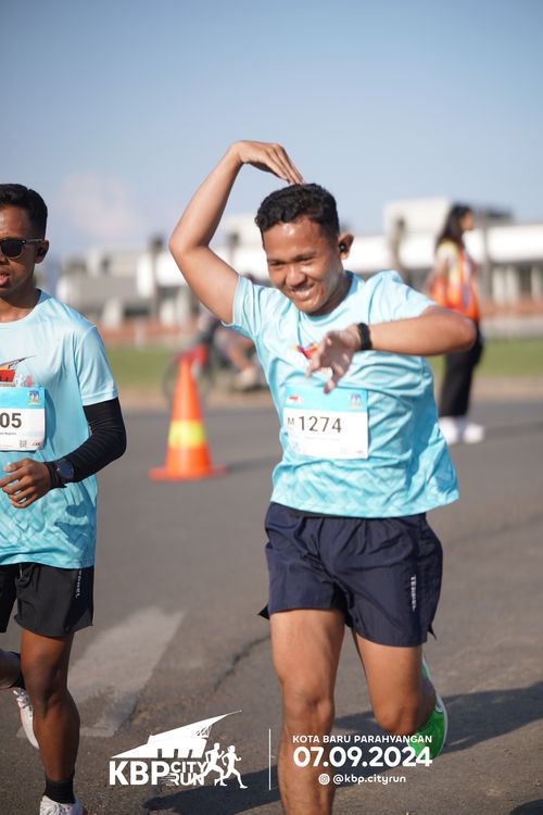 Race photo from KBP City Run 2024