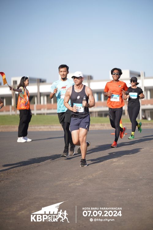 Race photo from KBP City Run 2024