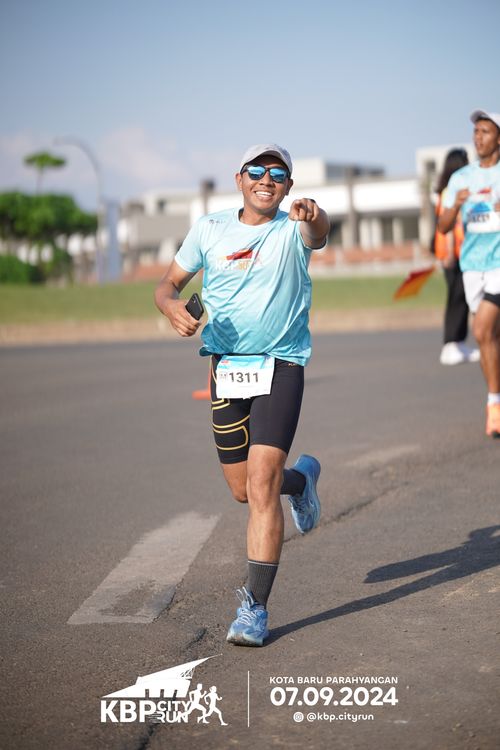 Race photo from KBP City Run 2024