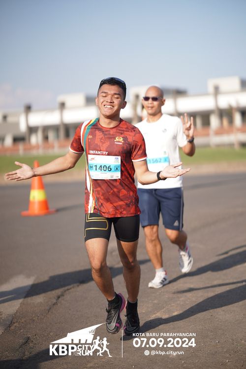 Race photo from KBP City Run 2024