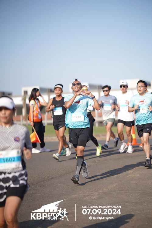 Race photo from KBP City Run 2024