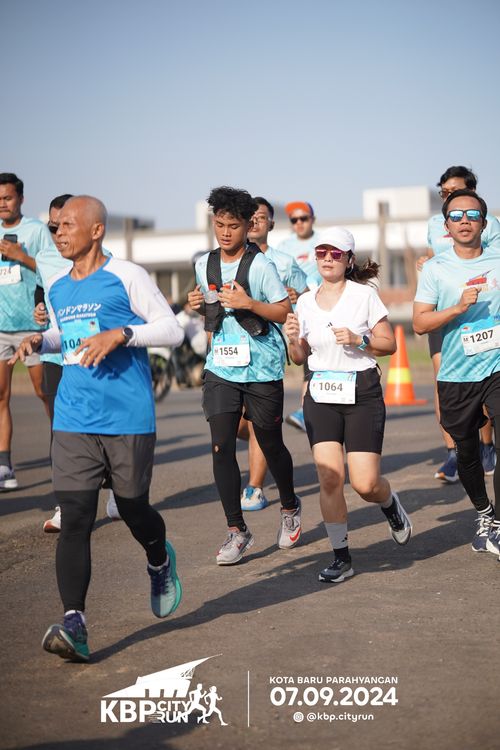 Race photo from KBP City Run 2024