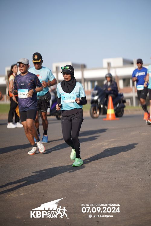 Race photo from KBP City Run 2024