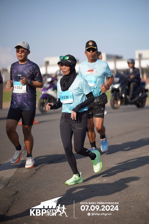 Race photo from KBP City Run 2024