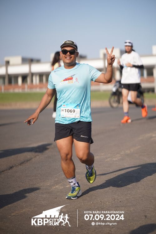 Race photo from KBP City Run 2024