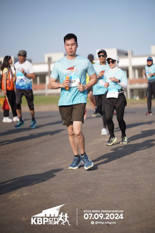 Race photo from KBP City Run 2024