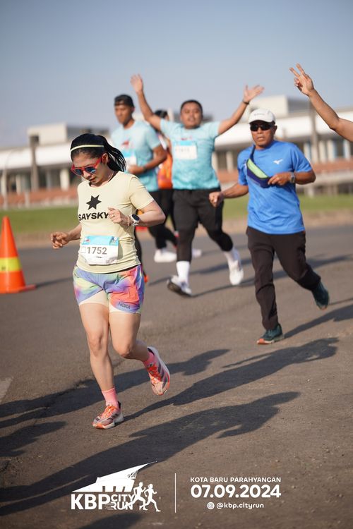 Race photo from KBP City Run 2024