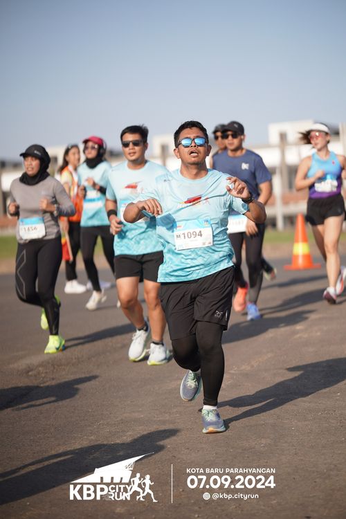 Race photo from KBP City Run 2024