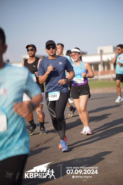 Race photo from KBP City Run 2024