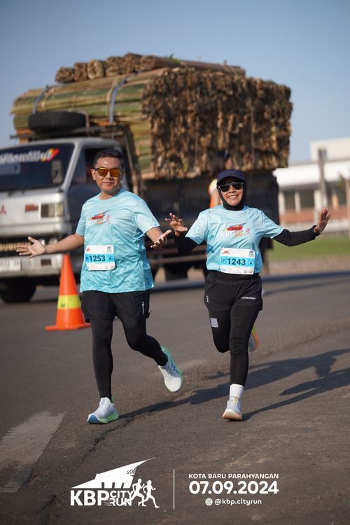 Race photo from KBP City Run 2024