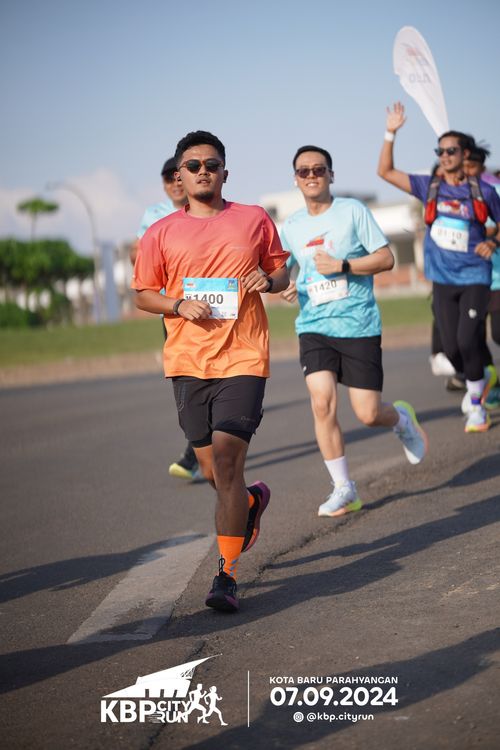 Race photo from KBP City Run 2024