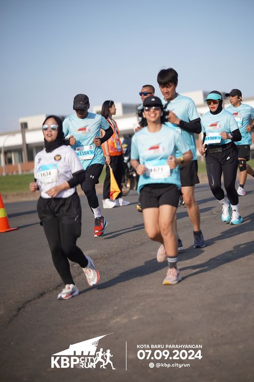 Race photo from KBP City Run 2024