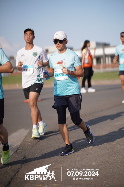 Race photo from KBP City Run 2024