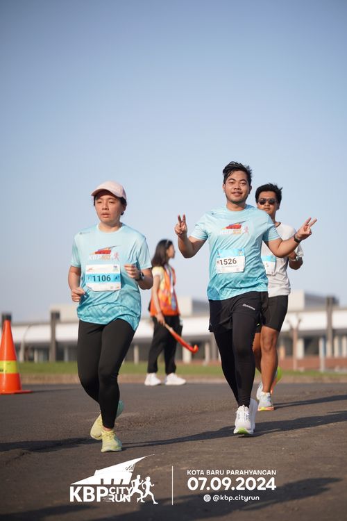Race photo from KBP City Run 2024