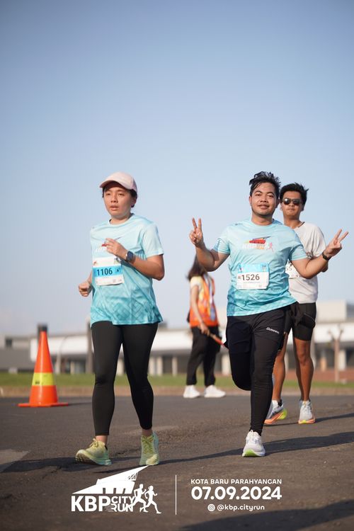Race photo from KBP City Run 2024